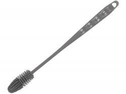 Verk 27154 Silikónová kefa na umývanie pohárov 26 cm sivá