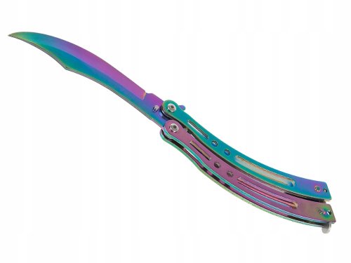 Verk 01892 Nôž motýlik Butterfly Neon ostrý