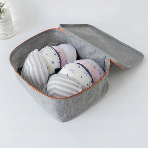 Trizand 23111 Cestovný organizér do kufra sada 7 ks, šedá