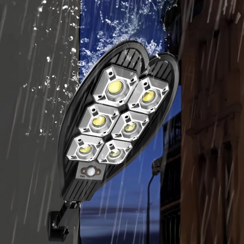 Vergionic 7888 Solárne LED osvetlenie 150 W, 6500K, IP65, pohybový senzor + senzor súmraku