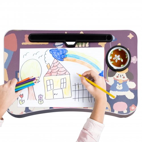 Vergionic 7947 Stolek pod notebook, tablet, pro děti 21 x 30 x 48 cm, medvídci