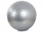Verk Gymnastická lopta s pumpičkou 65 cm strieborná