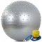 Verk Gymnastická lopta s pumpičkou 65 cm strieborná
