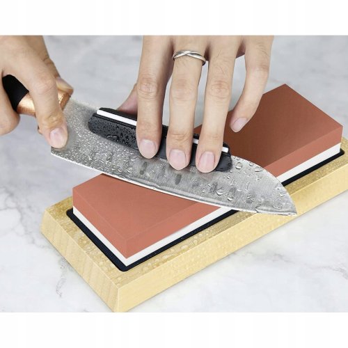 Ruhhy 23763 Profesionální sada brusných kamenů 400/1000/3000/8000 + příslušenství