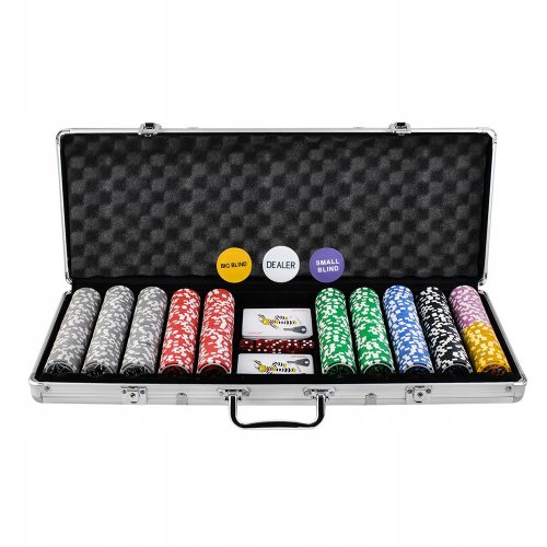 Malatec 23529 Poker set 500 žetónov HQ
