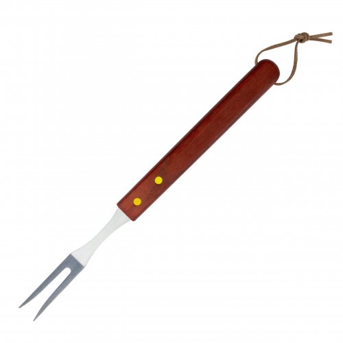 Vergionic 7828 Grilovací nářadí sada 3 ks BBQ dřevo, nerez 