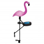 Vergionic 7914 Zahradní solární lampa plameňák 1 ks