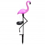 Vergionic 7914 Zahradní solární lampa plameňák 1 ks