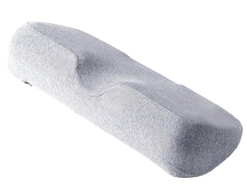 Verk 27018 Ortopedický vankúš s pamäťovou penou 45 x 30 cm sivý