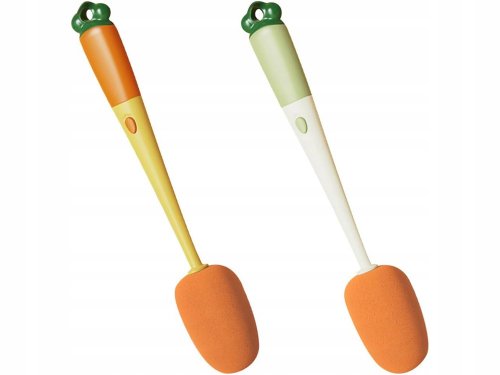 Verk 27038 Kartáč na mytí sklenic 3 v 1, 27 cm 