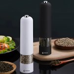 Vergionic 7590 Elektrický mlynček na soľ - korenie, AA, 23 cm, biela