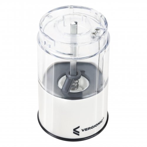 Vergionic 7590 Elektrický mlynček na soľ - korenie, AA, 23 cm, biela
