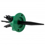 Vergionic 7379 Záhradný zavlažovač 360°, 35 m², 3/4'' a 1/2'', plast