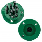Vergionic 7379 Záhradný zavlažovač 360°, 35 m², 3/4'' a 1/2'', plast