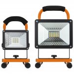 Vergionic 4040 Prenosný SMD LED reflektor 50W, 4000K, 3 x 18650