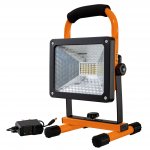 Vergionic 4040 Prenosný SMD LED reflektor 50W, 4000K, 3 x 18650