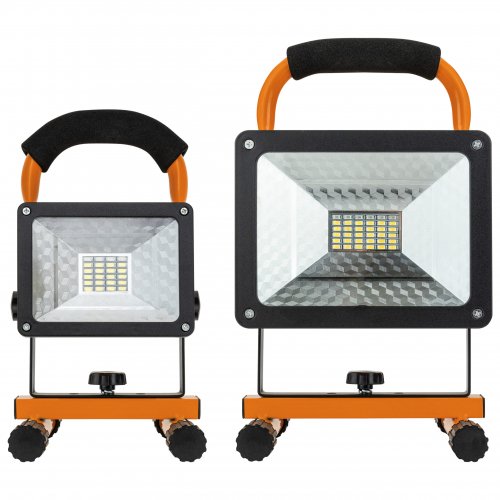 Vergionic 4040 Prenosný SMD LED reflektor 50W, 4000K, 3 x 18650
