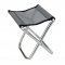 Vergionic 0629 Skladacia turistická stolička, nosnosť 100 kg tmavo šedá