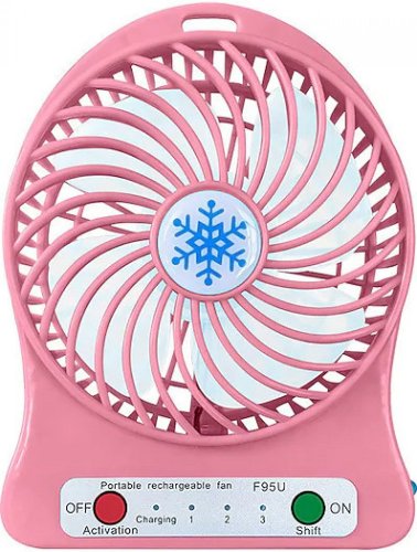 Vergionic 2160 Mini stolní USB ventilátor 4,5 W bílý