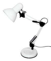 Pronett XJ4107 Stolná kancelárska lampa biela