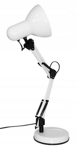 Pronett XJ4107 Stolná kancelárska lampa biela