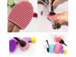 Verk 01831 Silikónový čistič štetcov na make-up zelený