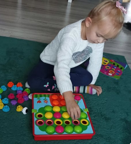 Kruzzel 23453 Barevná mozaika hříbky