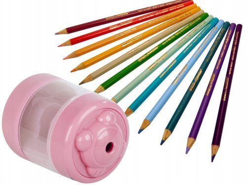 Verk 01918 Ořezávatko na tužky elektrické USB růžové