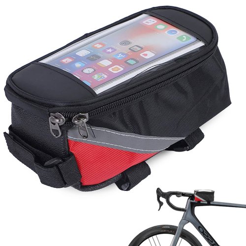 Verk 14336 Cyklistická taška na mobil červená