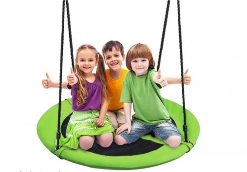 Malatec 23514 Hojdací kruh 100 cm zelený