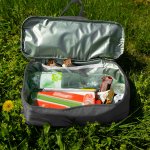 Malatec 23501 Termotaška na pláž, piknik 20 l, šedá