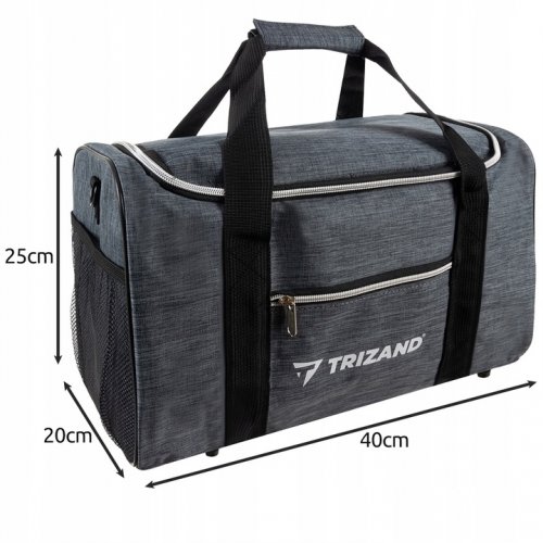 Trizand 23635 Cestovní taška 20 l, šedá