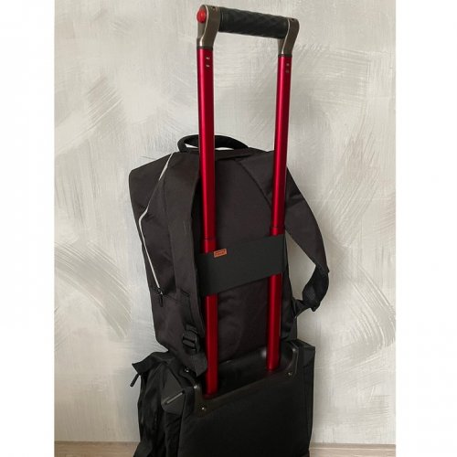 Trizand 23734 Cestovný batoh do lietadla 17 l čierny + kozmetická taška