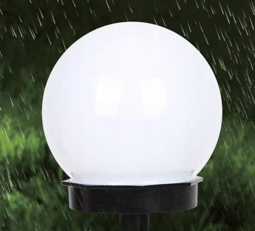 Gardlov 23562 Záhradná solárna lampa guľa 9 cm, IP44, 6 ks