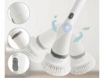 Verk 27032 Elektrický čistící rotační kartáč, teleskopický 6 v 1 bílý