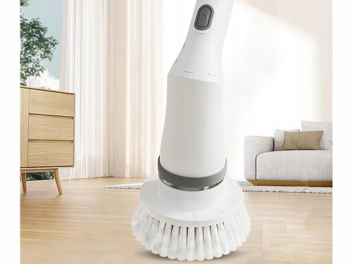 Verk 27032 Elektrický čistící rotační kartáč, teleskopický 6 v 1 bílý