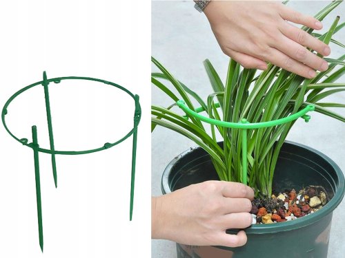 Verk 27049 Kruhová podpěra rostlin 63 x 19 cm zelená