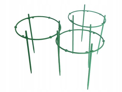 Verk 27049 Kruhová podpěra rostlin 63 x 19 cm zelená