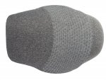 Verk 27045 Ortopedický, profilovaný vankúš 45 x 11 cm sivý