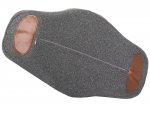 Verk 27045 Ortopedický, profilovaný vankúš 45 x 11 cm sivý