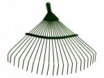 Verk 11412 Zahradní hrábě na listí 36 cm kovové
