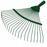 Verk 11412 Zahradní hrábě na listí 36 cm kovové