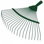 Verk 11412 Zahradní hrábě na listí 36 cm kovové