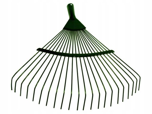 Verk 11412 Zahradní hrábě na listí 36 cm kovové