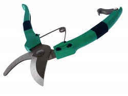 Verk 11420 Zahradní nůžky 18 cm zelené