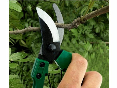 Verk 11420 Zahradní nůžky 18 cm zelené