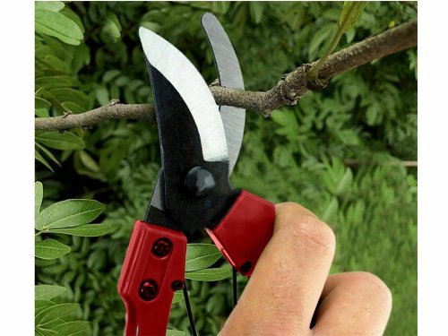 Verk 11420 Zahradní nůžky 18 cm červené
