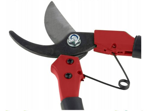 Verk 11420 Zahradní nůžky 18 cm červené