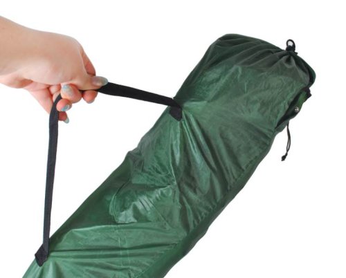 Trizand 23676 Kreslo skladacie rybárske, kempingové, 100 kg, zelená