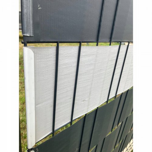 Gardlov 23711 Montážne klipy na plot 19 x 1,25 cm, 20 ks, čierna
